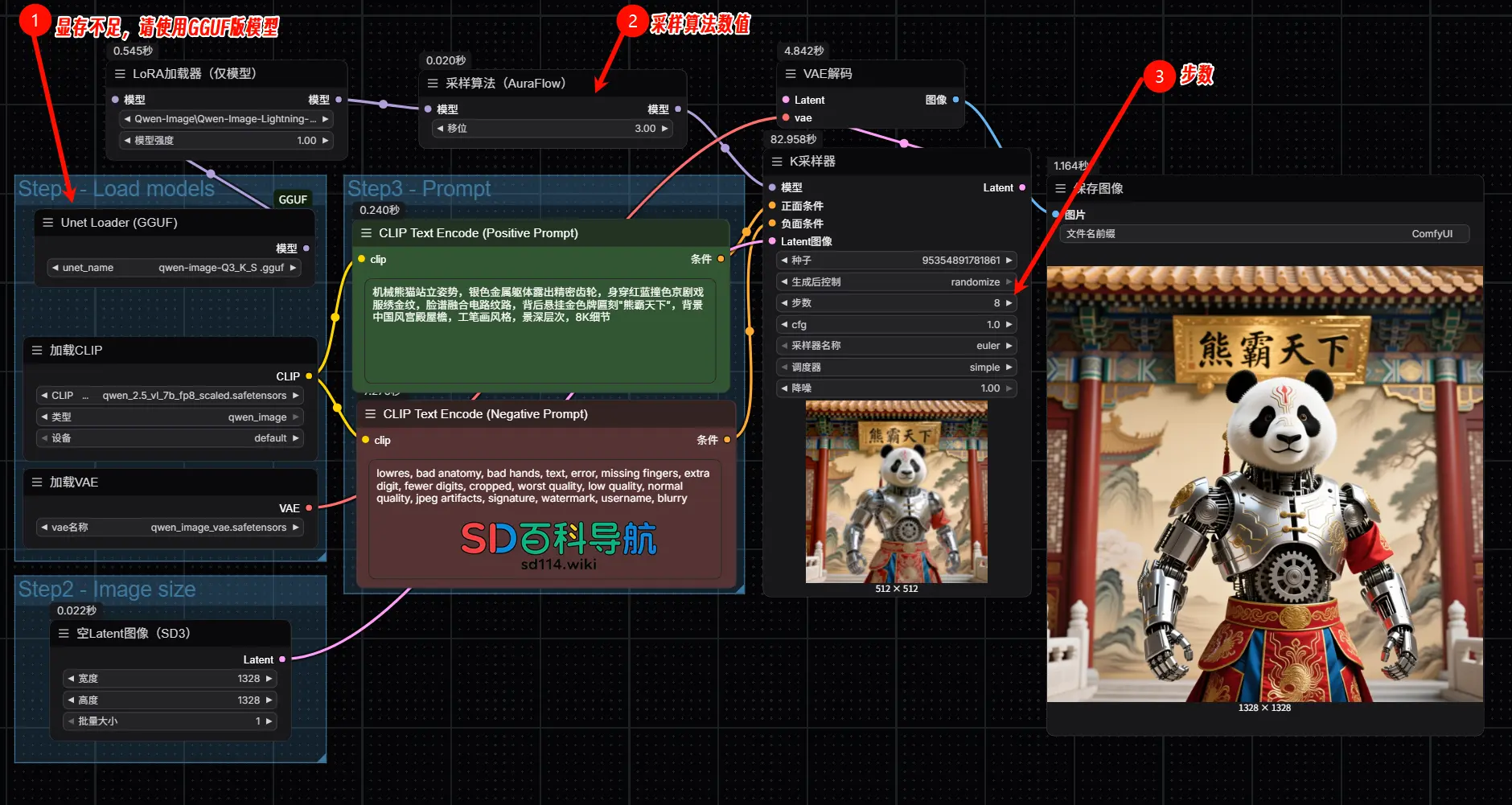 4步出图，文本清晰！高效推理加速Lora，Qwen-Image-Lightning来了