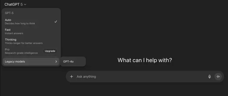 GPT-5 路由器未达预期，OpenAI 重启模型选择器