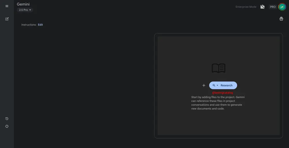 谷歌为 Gemini 开发“Projects”功能,打造项目化 AI 工作空间