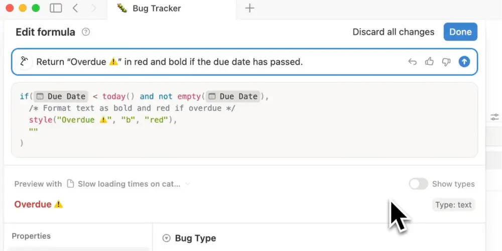 Notion 推出 AI 公式，支持自然语言数据库自动化