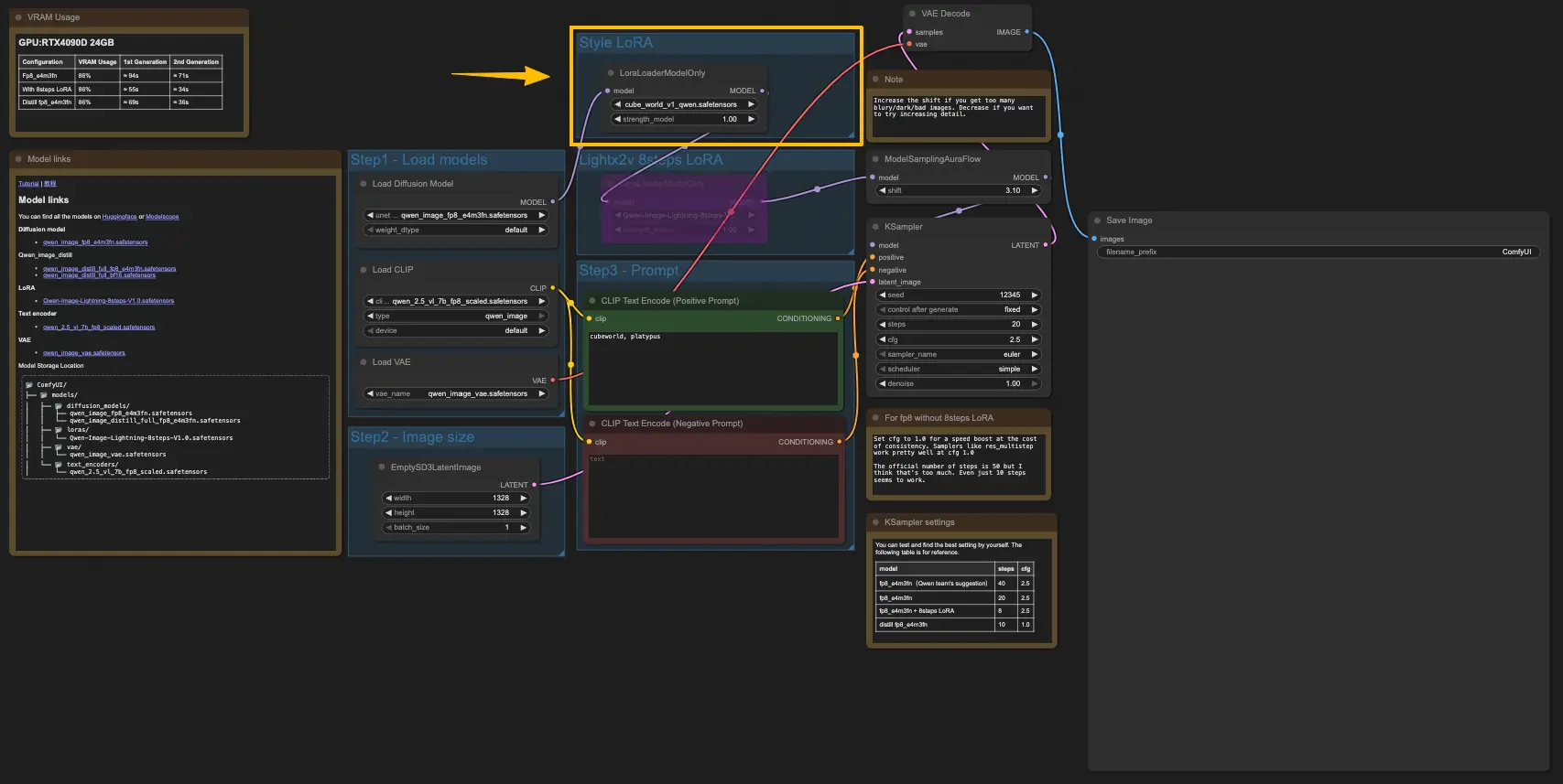 ComfyUI 更新速递:Qwen Image ControlNet/LoRA、EasyCache 与上下文窗口支持
