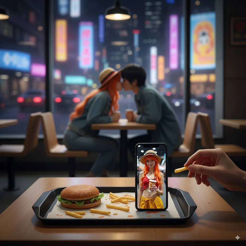 「二次元年轻人的第一次 NTR」AI 图爆火:谷歌nano banana模型是幕后推手,附提示词分享