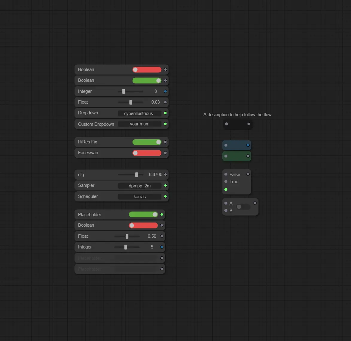 ComfyUI-CRZnodes:为工作流打造简洁可控的仪表板节点