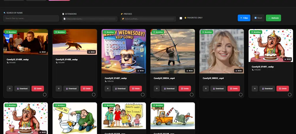 为每一次生成保留完整工作流！SmartGallery for ComfyUI：专注于“输出可追溯、管理可组织”的视觉资产管理系统