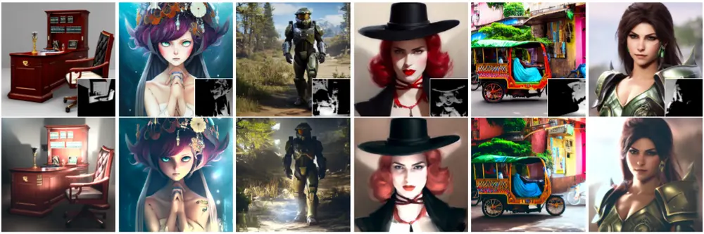 PractiLight：基于基础扩散模型实现实用光照控制，兼顾泛化与效率