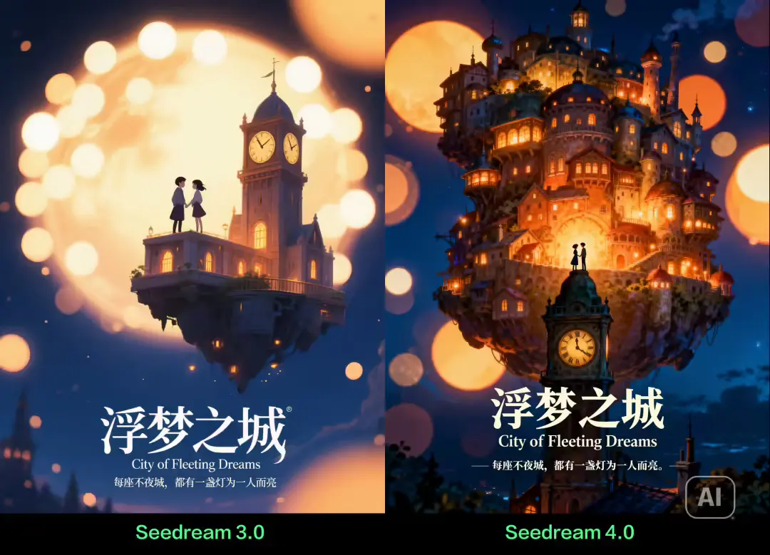 字节跳动发布 Seedream 4.0:首次支持多模态生图,同一模型实现 文生图、图像编辑、组图生成