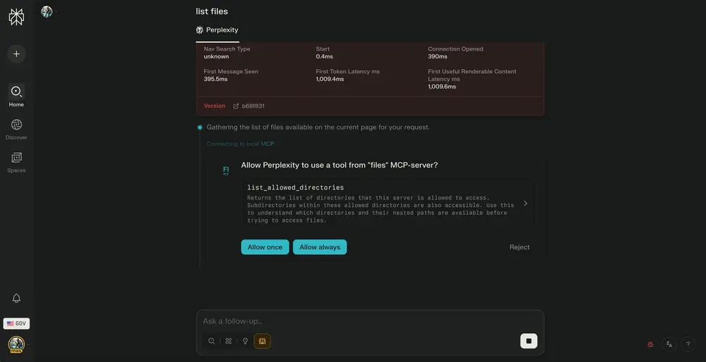 Perplexity旗下AI浏览器Comet 即将支持本地 MCP：让 AI 浏览器真正连接你的桌面