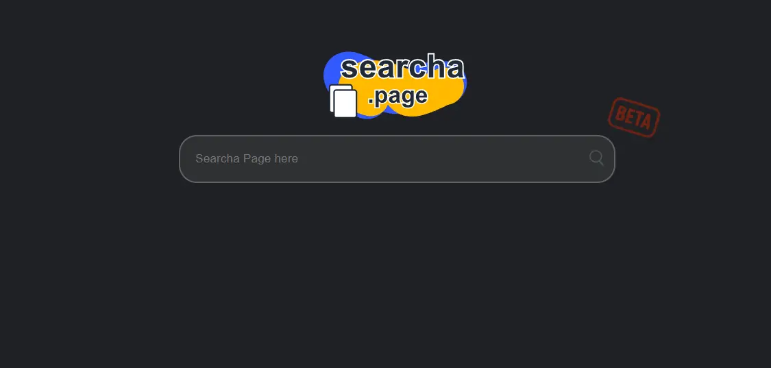 Searcha Page