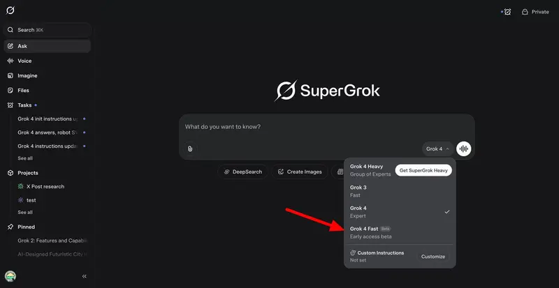 xAI 推出 Grok 4 Fast 早期测试版,响应速度提升高达 10 倍