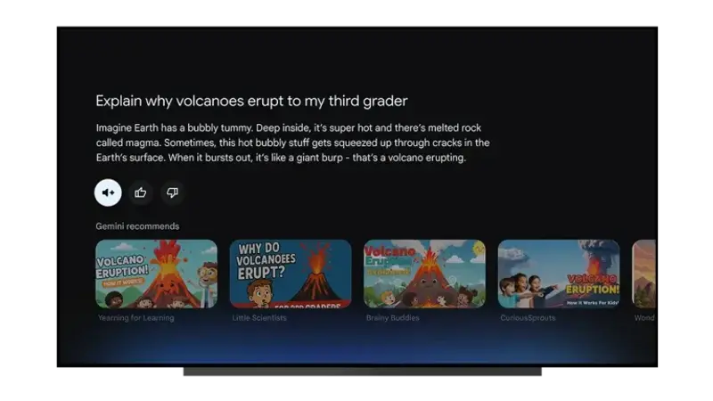 AI 助手进入客厅!谷歌 Gemini 正式登陆电视端