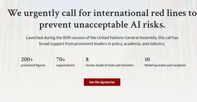 AI Red Lines（AI红线）