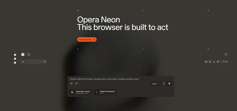 Opera 推出 AI 浏览器 Neon：按月订阅，现开启小范围试用