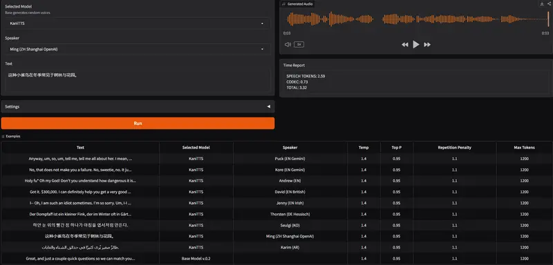 KaniTTS 发布:一种高效且富有表现力的文本到语音模型