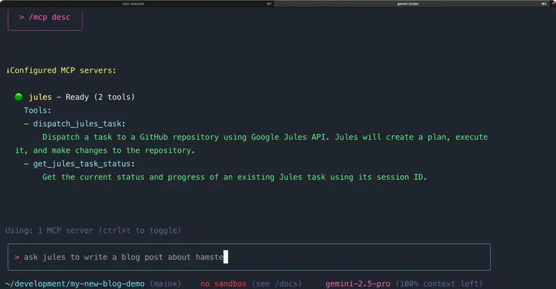 谷歌Jules 推出命令行工具Jules Tools与 API：让 AI 编码代理真正融入你的工作流