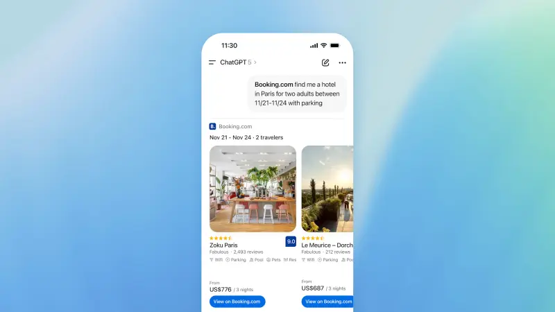 OpenAI开放ChatGPT应用集成，开发者可接入外部服务，现在可在对话中使用Spotify、Canva等功能