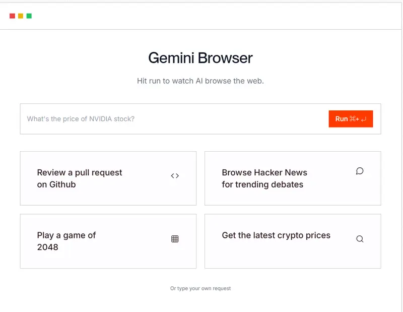 谷歌推出新型 AI 模型Gemini 2.5 Computer Use,可操作浏览器完成网页任务