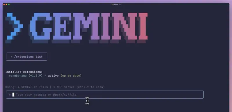 谷歌为 Gemini CLI 推出开放扩展系统,无需审核即可集成第三方工具