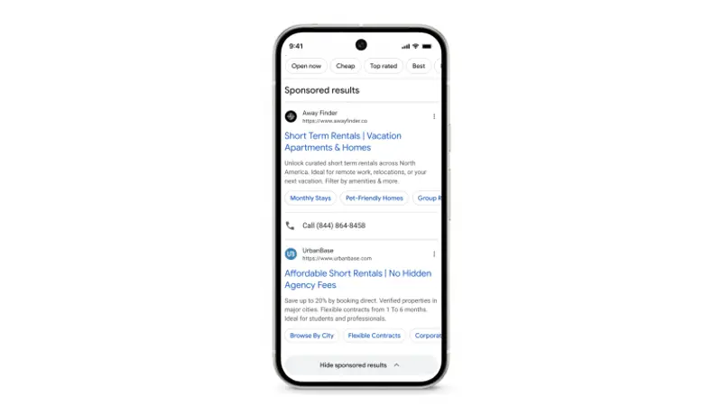 谷歌更新搜索与发现页面:可折叠广告、AI 概述优化与动态资讯