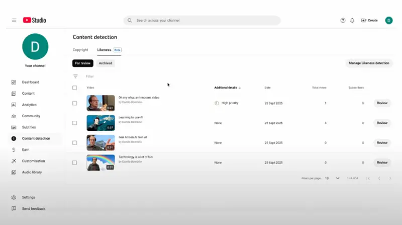 YouTube 正式推出肖像检测技术,帮助创作者移除 AI 滥用内容