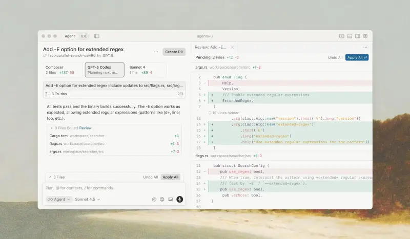 Cursor 2.0 发布:推出自研模型 Composer 与多智能体协作界面