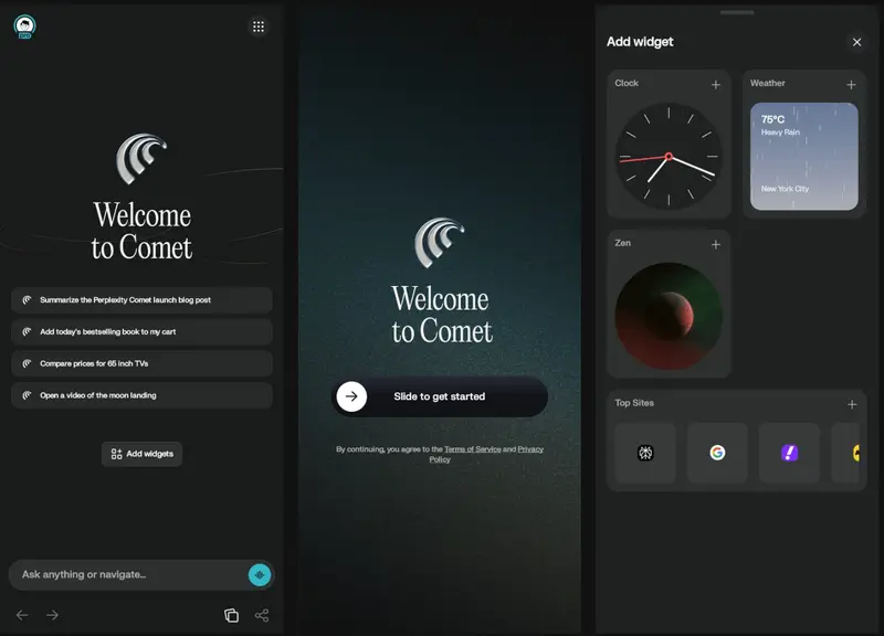 Perplexity 开始测试 Comet Android 浏览器