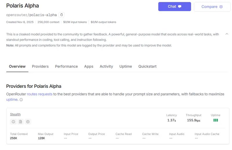 GPT-5.1现已登陆OpenRouter开放测试