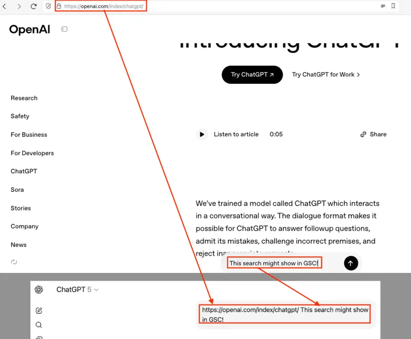 ChatGPT搜索功能疑似将用户提问暴露于谷歌搜索控制台