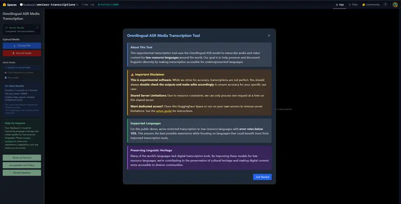 Meta 开源 Omnilingual ASR：支持 1600+ 语言的语音识别系统