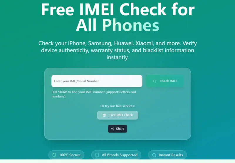 IMEI Checker