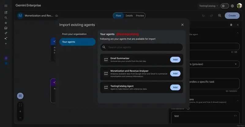 谷歌正在为 Gemini Enterprise 构建多智能体协作系统
