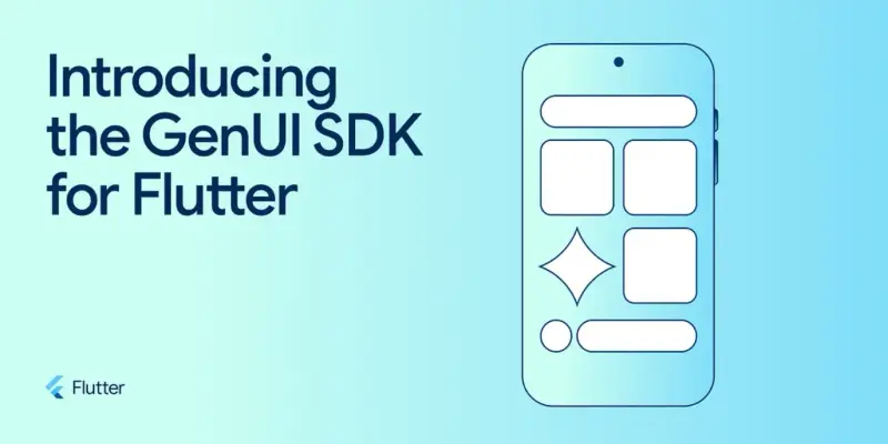 GenUI SDK for Flutter alpha 版将为应用引入 LLM 驱动的动态 UI
