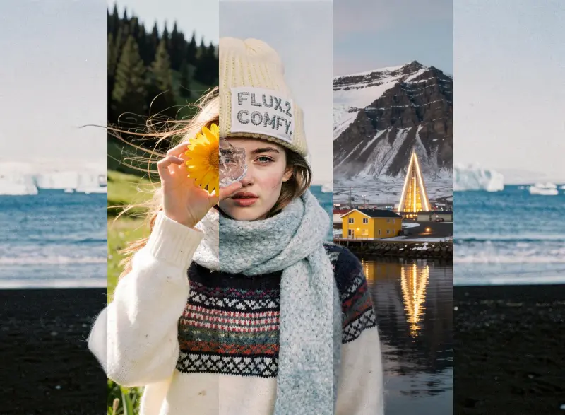 ComfyUI 首发支持 FLUX.2：本地/云端/合作节点三重方案，开箱即用