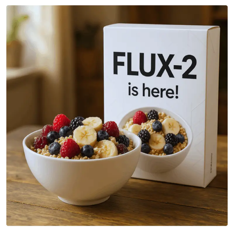 ComfyUI 首发支持 FLUX.2:本地/云端/合作节点三重方案,开箱即用