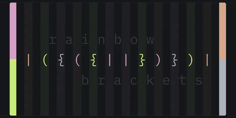 代码编辑器 Zed 终于加入彩虹括号功能，提升嵌套代码可读性