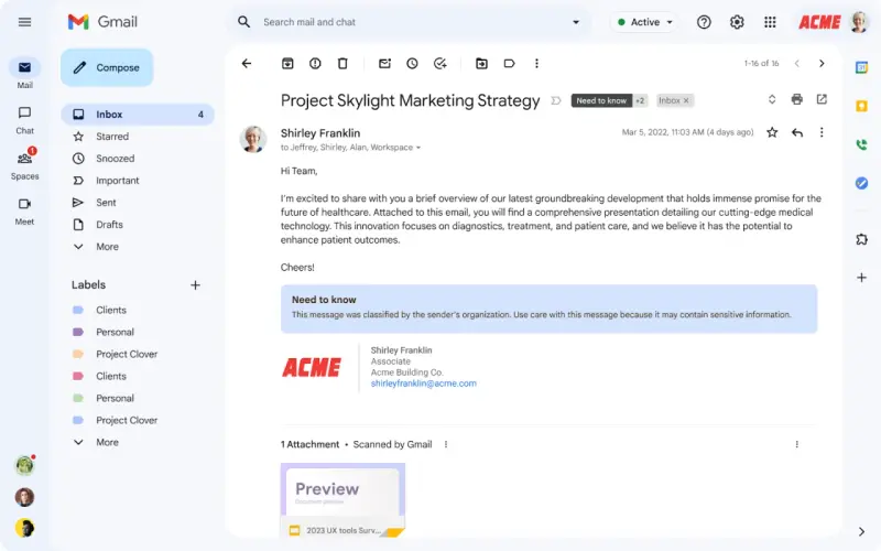 谷歌将 Google Chat 迁移至新域名以提升访问速度