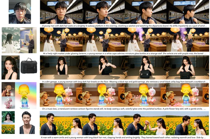 智谱AI发布 Kaleido:通过多参考图像生成主体一致视频的 S2V 框架