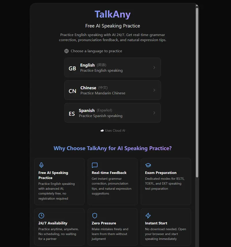 TalkAny