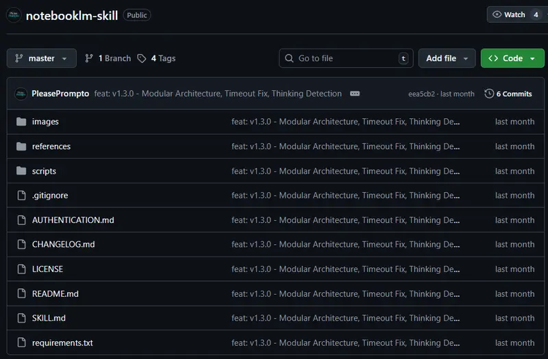 NotebookLM Claude Code Skill