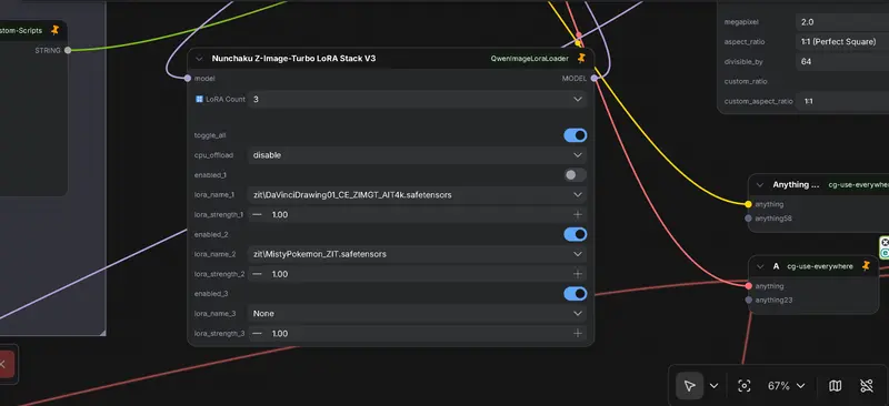 ComfyUI-QwenImageLoraLoader:专为 Nunchaku Qwen 与 Z-ImageTurbo 设计的 LoRA 加载器