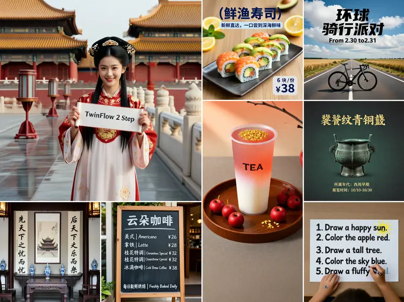 1步顶100步！TwinFlow让Qwen-Image、Z-Image推理提速100倍，无需判别器或教师模型