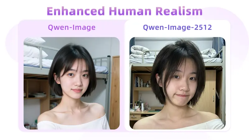 阿里发布文生图模型Qwen-Image-2512:人像、纹理、文字渲染显著提升