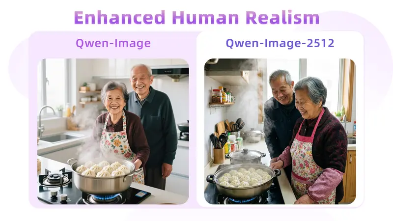 阿里发布文生图模型Qwen-Image-2512:人像、纹理、文字渲染显著提升