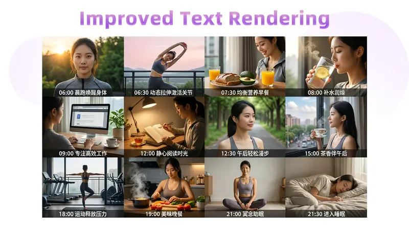 阿里发布文生图模型Qwen-Image-2512:人像、纹理、文字渲染显著提升