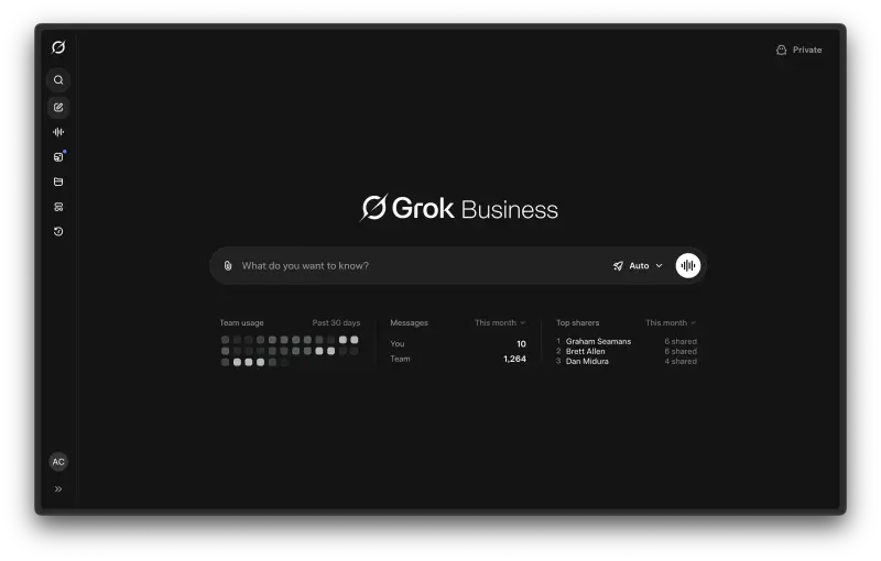 xAI 推出 Grok Business 与 Enterprise 企业服务方案