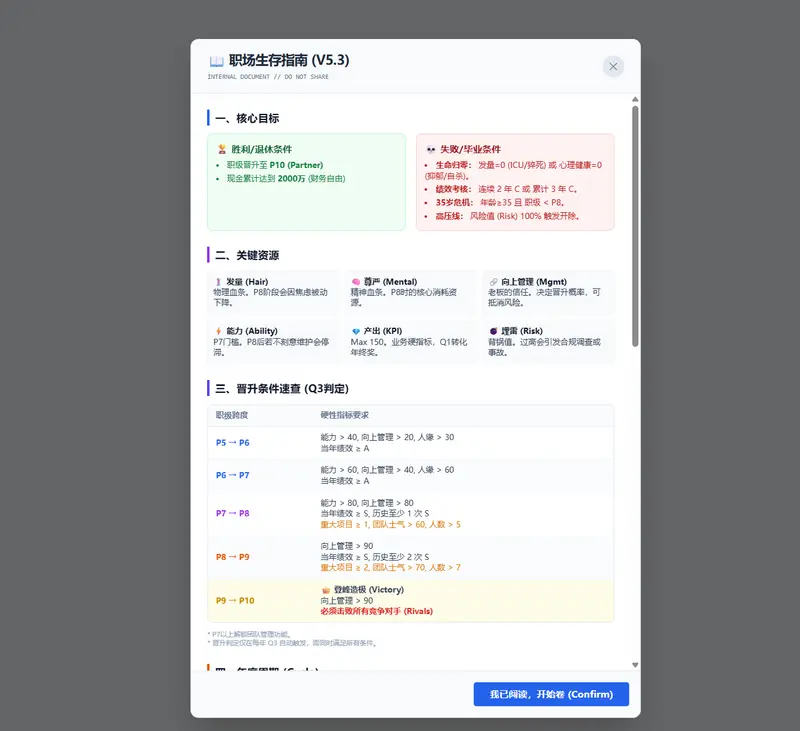 互联网大厂模拟器