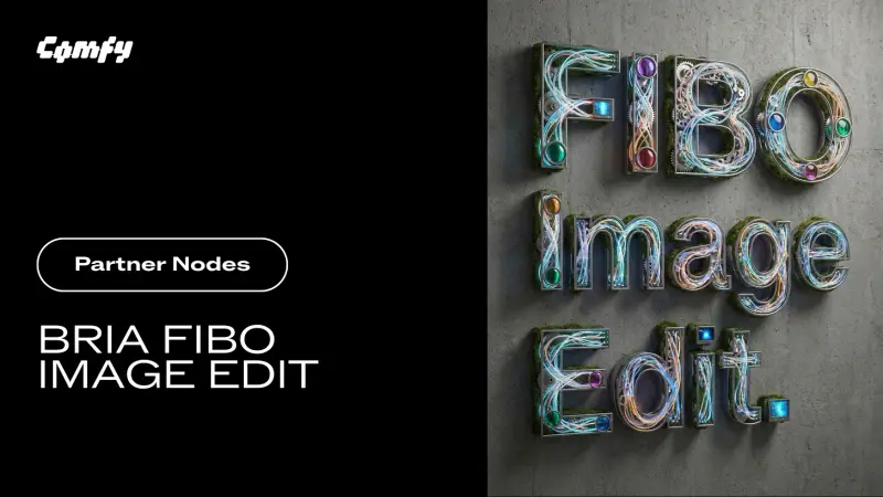 FIBO Edit 上线 ComfyUI：基于授权数据的 JSON 原生图像编辑，商业使用安全