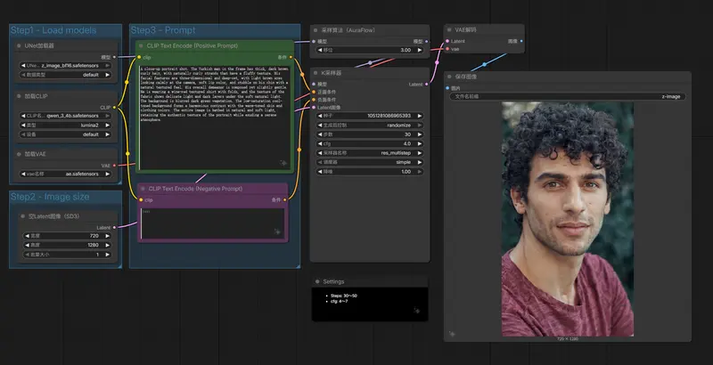 Z-Image 已获ComfyUI 原生支持：非蒸馏基础版，灵活可微调，直出体验一般