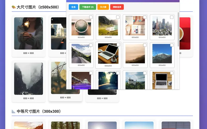 批量图片下载器