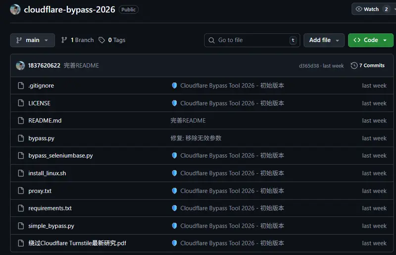 Cloudflare Bypass Tool 2026