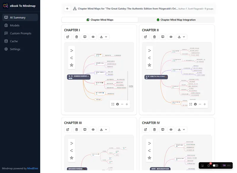 电子书转思维导图